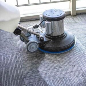 floor office Cleaning high technology equipment background photo